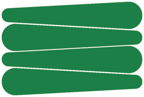 4 Reflective Helmet Stickers Carrots - 3M Scotchlite (comply with French law)