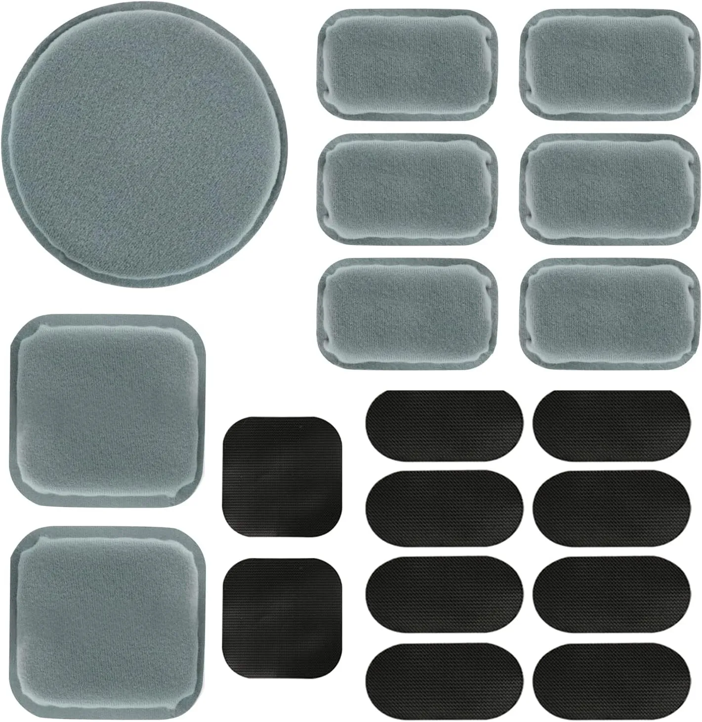 AOUTACC Universal Airsoft Helmet Pads, Helmet Replacement Foam Padding Kits Set Accessories Mats for Fast/Mich/ACH/USMC/PASGT Helmet