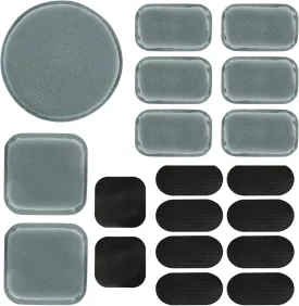 AOUTACC Universal Airsoft Helmet Pads, Helmet Replacement Foam Padding Kits Set Accessories Mats for Fast/Mich/ACH/USMC/PASGT Helmet