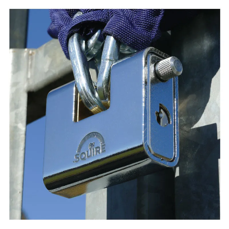 ASWL2 Armored Steel Straight Shackle Padlock - 80mm