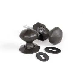 Beeswax Octagonal Mortice/Rim Knob Set | From The Anvil