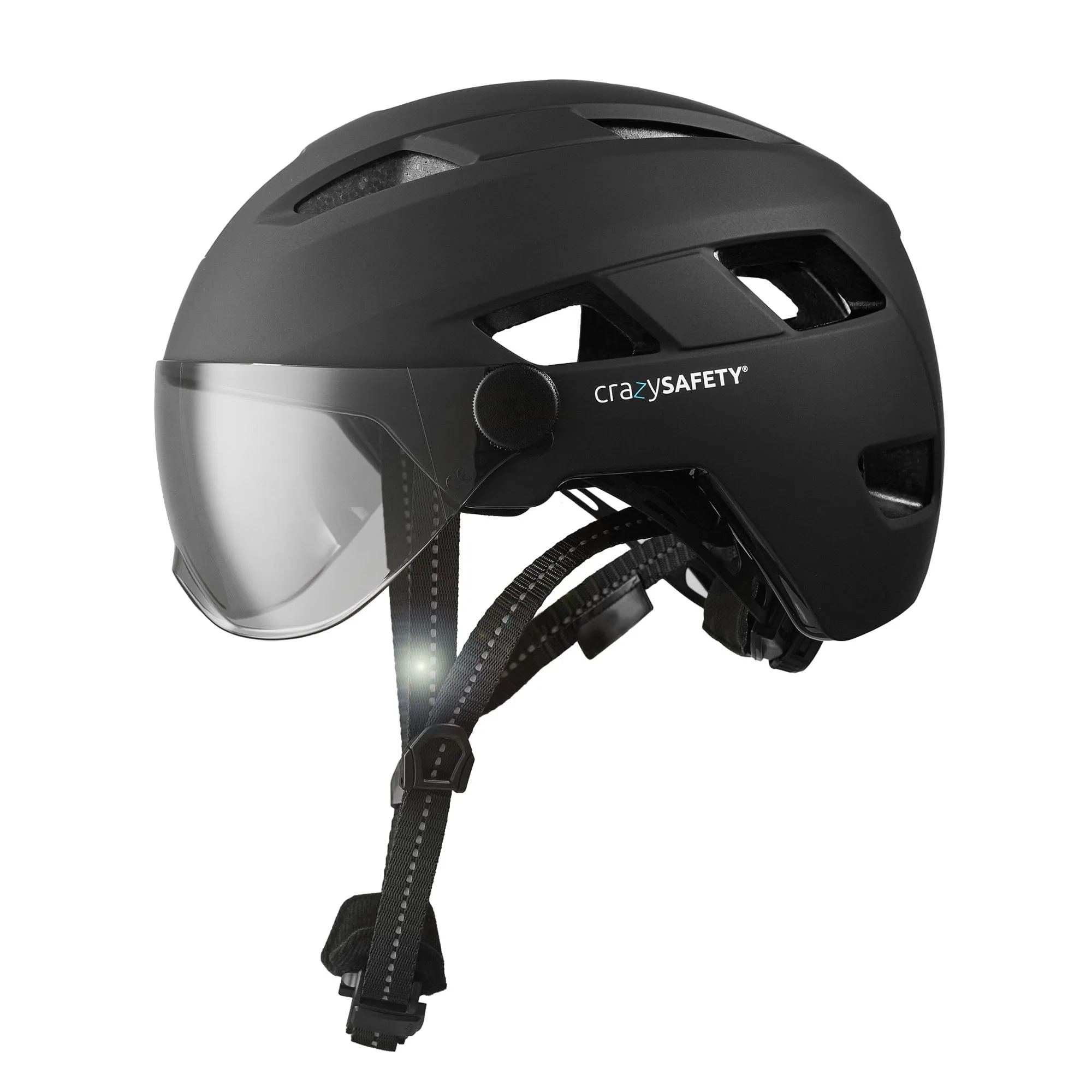 Black Oak e-bike helmet for teenagers and adults