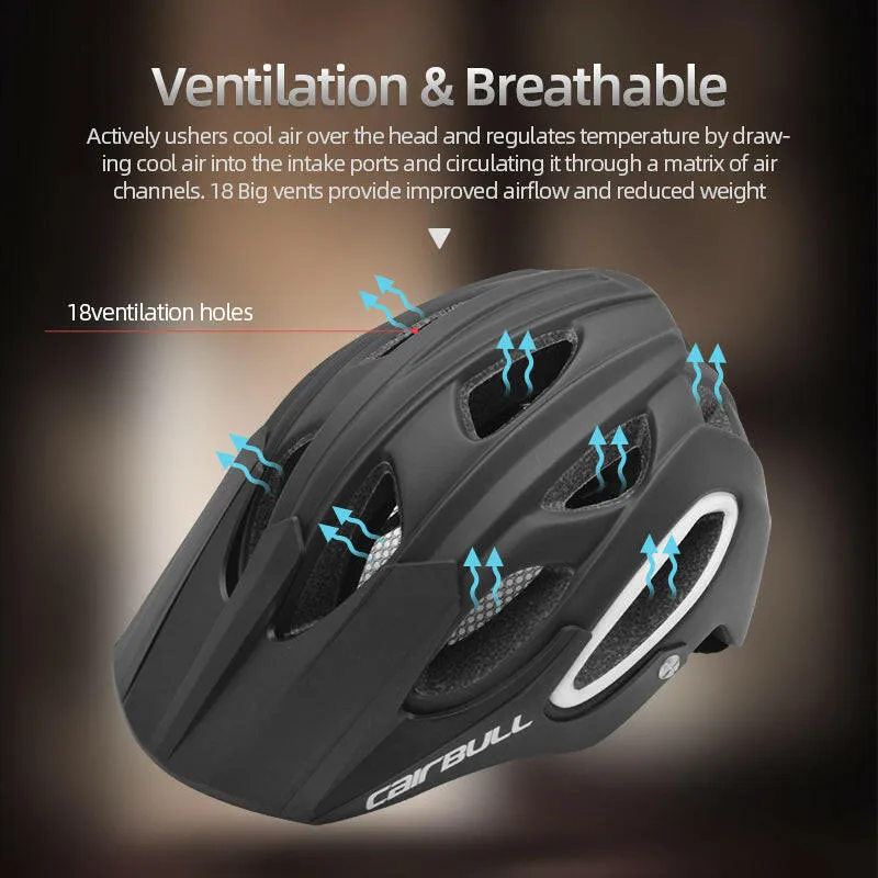 CAIRBULL ALLTRACK MTB Mountain Bike Helmet Downhill Dirt Off Adults Men Women Cycling Helmet Ultraglight Bicycle Accessories.