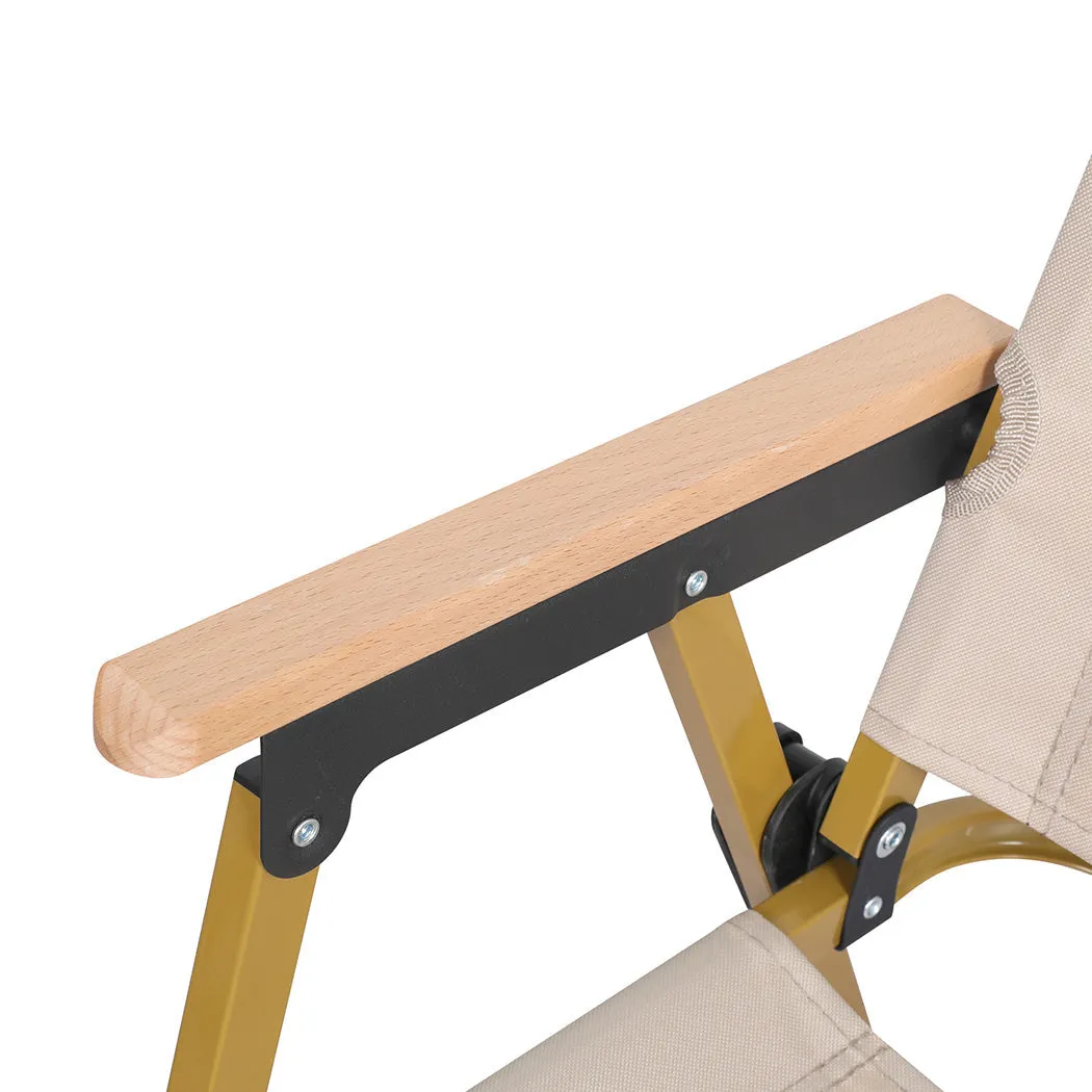Camping Chair Folding Outdoor Portable Foldable Set of 4 Beach Picnic Chairs