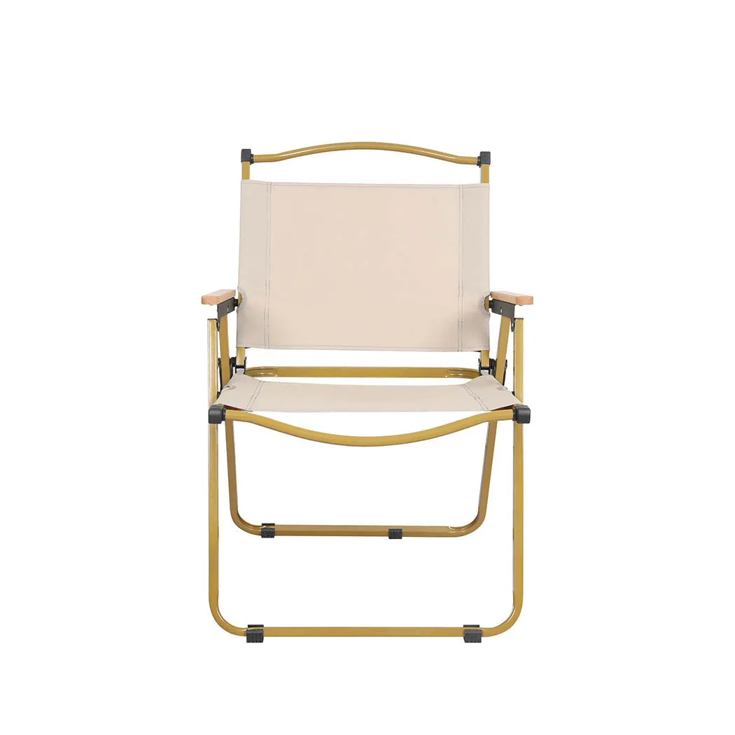 Camping Chair Folding Outdoor Portable Foldable Set of 4 Beach Picnic Chairs