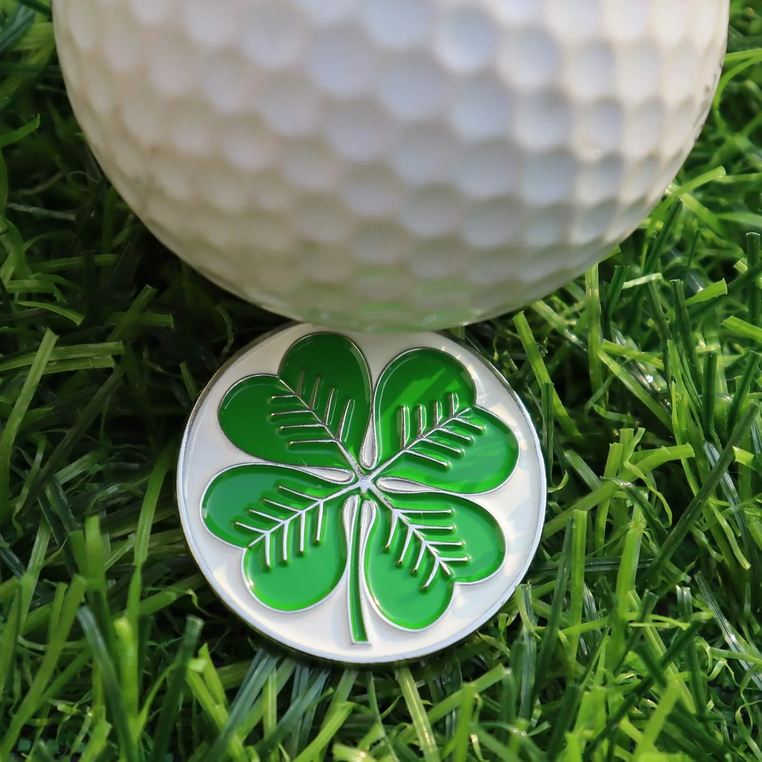Foldable Golf Divot Repair Tool and Golf Ball Markers Set