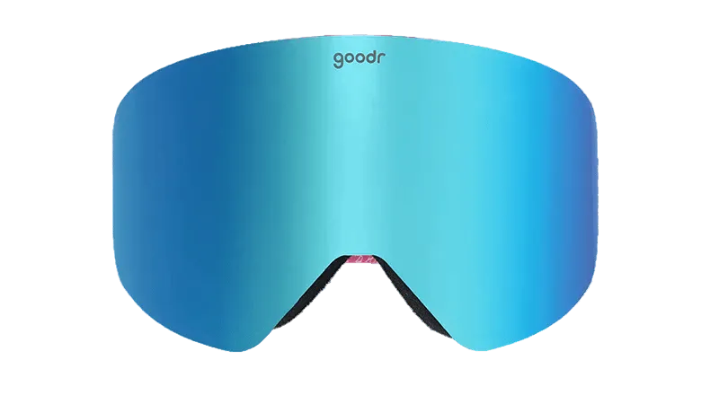 Goodr Snow Gs Polarized Performance Sunglasses – No-Slip, No-Bounce, UV400 Protection for Snow Sports & Winter Adventures