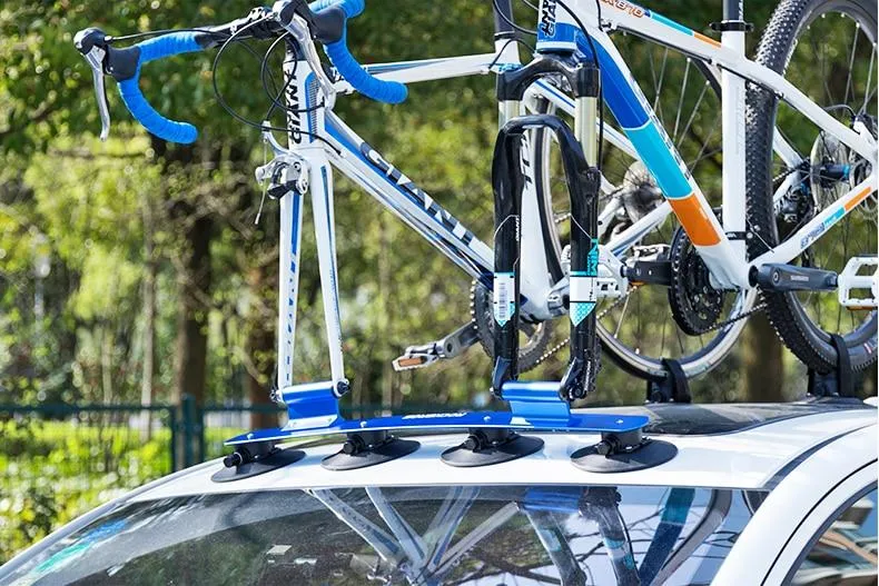 Heavy Duty Car Bicycle Carrier Roof Mounted Holder Rack