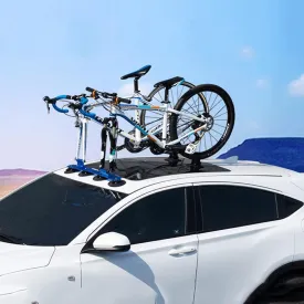 Heavy Duty Car Bicycle Carrier Roof Mounted Holder Rack