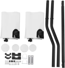 Inflatable Kayak Stabilizer PVC Canoe Outrigger Kit Floating Balancing Boat Accessory (White)
