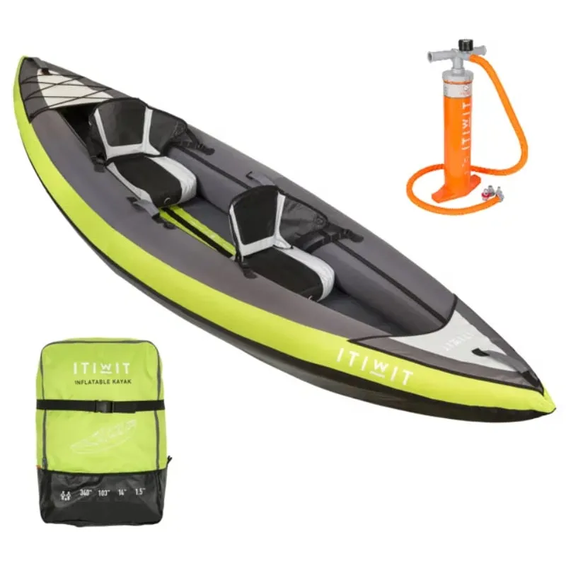 Inflatable Kayak with Pump