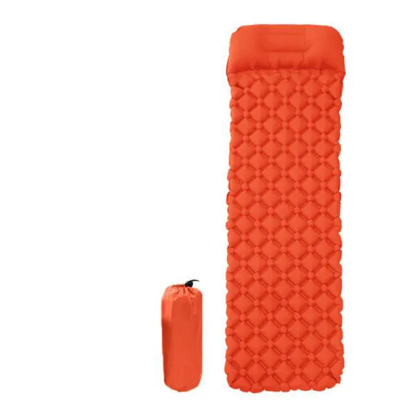 Inflatable Waterproof Camping Pad Cushion Lightweight Fast Deflation