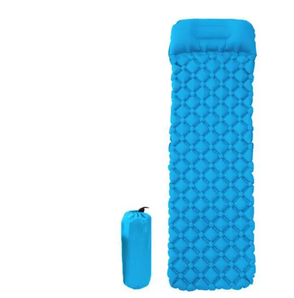 Inflatable Waterproof Camping Pad Cushion Lightweight Fast Deflation