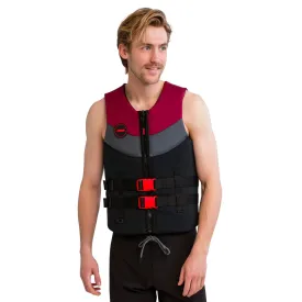 Jobe Neoprene Life Vest Men Burgundy Red 3XL  244922002-3XL 