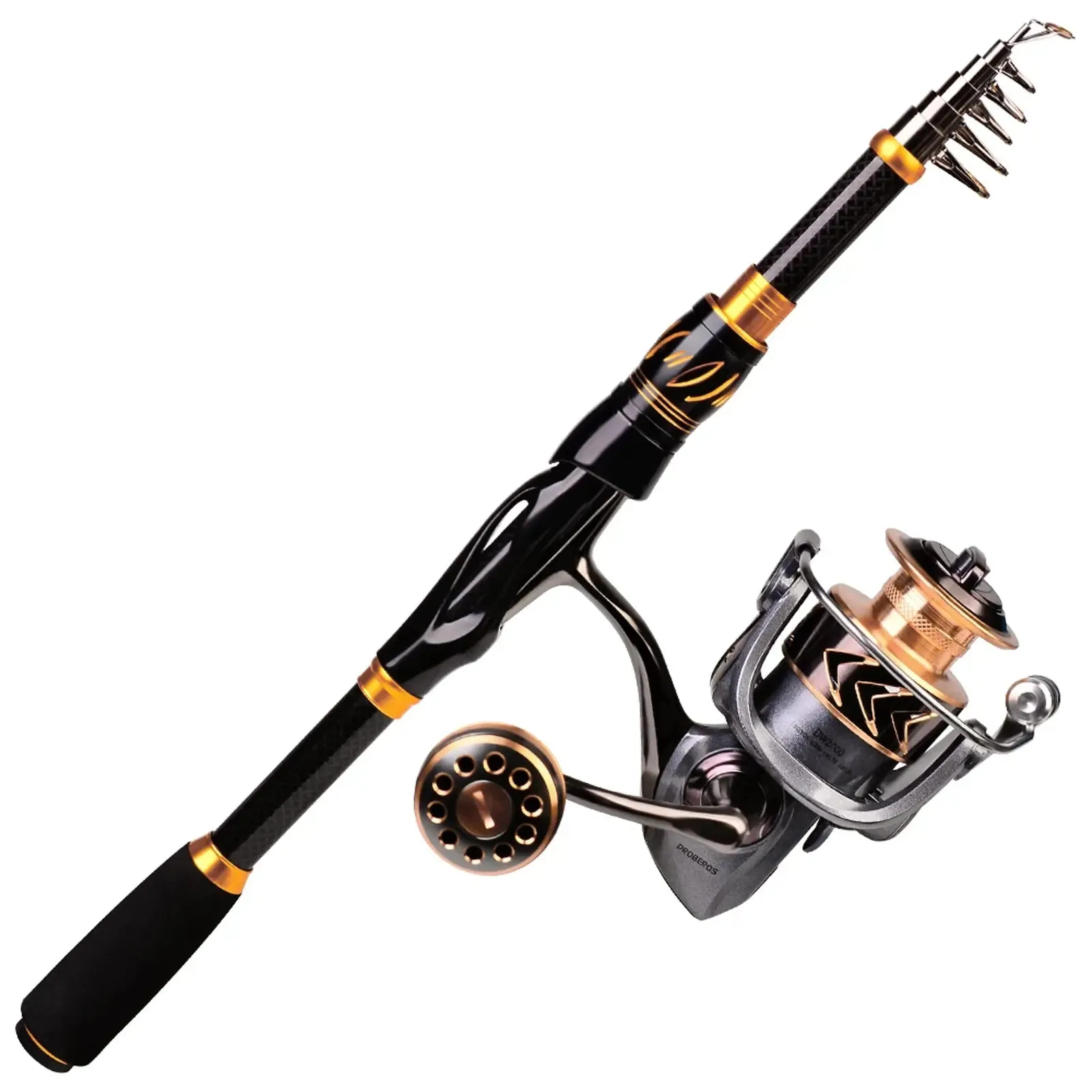 Lureswholesale® Baitcasting Reel and Rod Combo Kits
