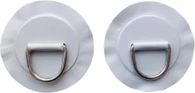 Makai 2X Inflatable Boat/RAFT/Dinghy-Stainless D-Rings 6" PVC PAD/Patch