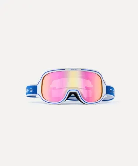 Monterossa Goggle Gloss White Blue