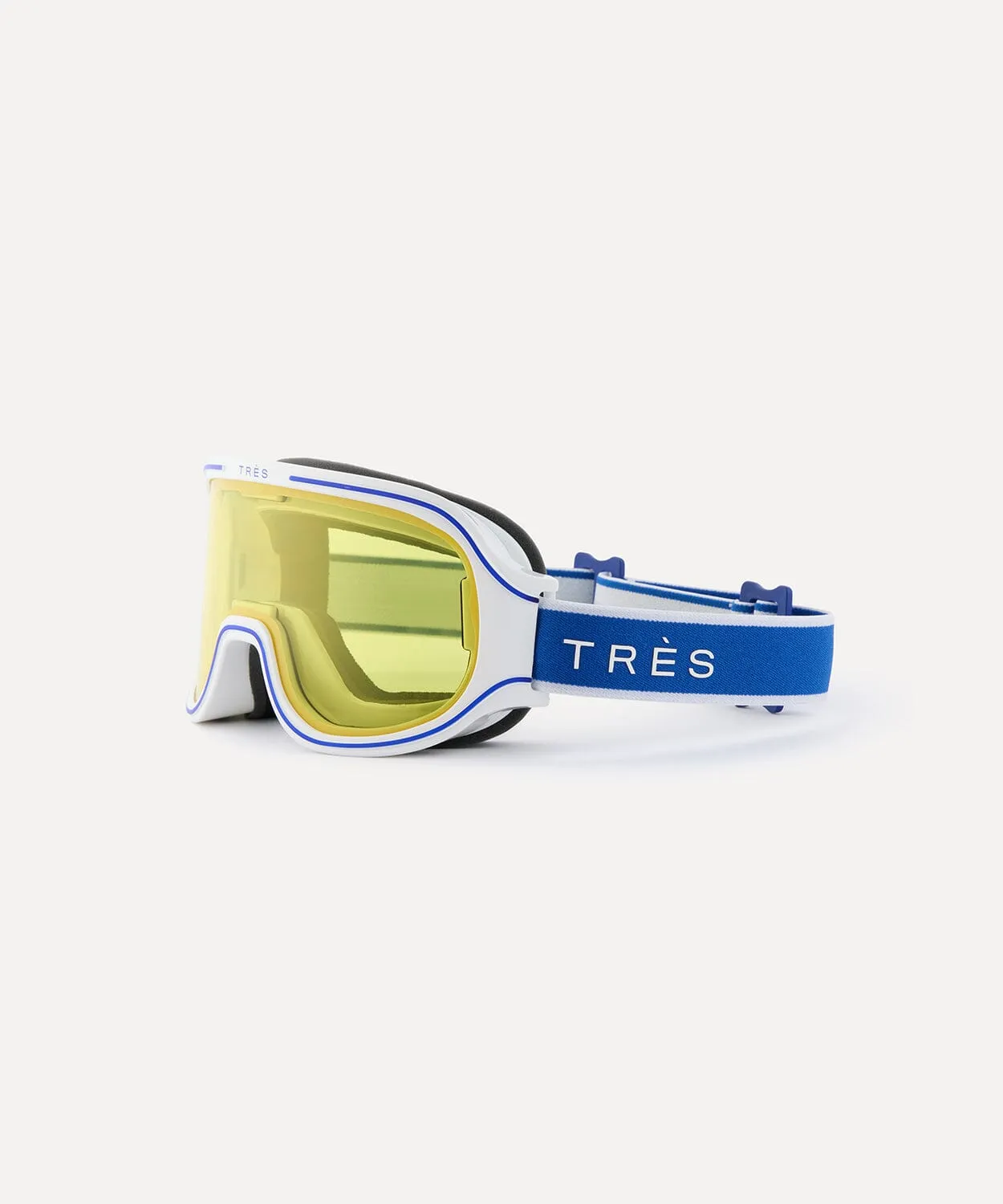 Monterossa Goggle Gloss White Blue