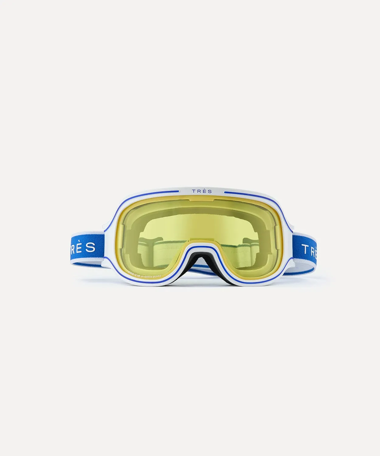 Monterossa Goggle Gloss White Blue