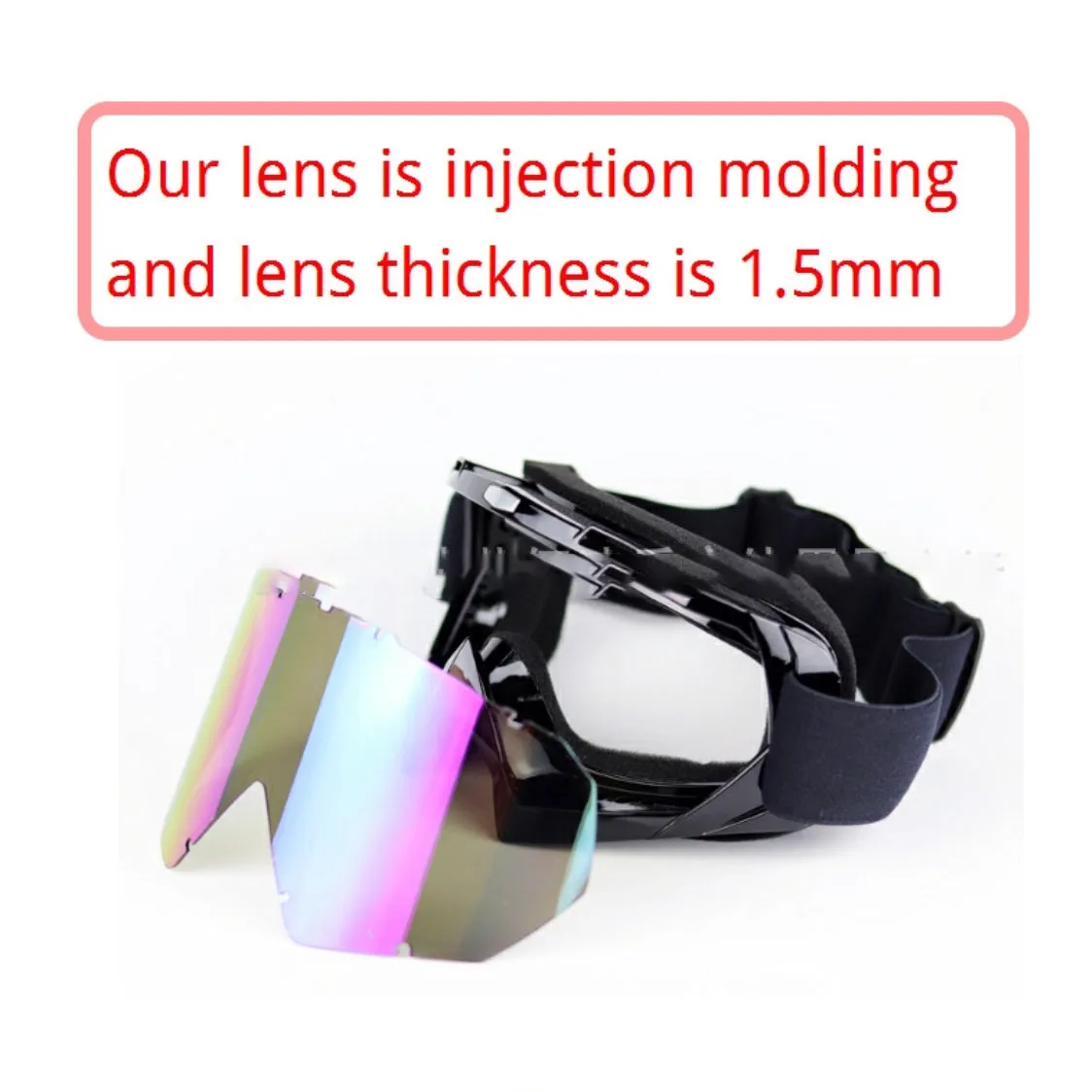 Motorcycle Ski Goggles Motocross Bike Eyewear Glasses Windproof Outdoor Sports