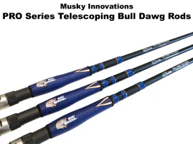Musky Innovations PRO Series Telescoping Bull Dawg Rod (Starts at $179.99 plus $25 shipping - US Shipping Only)