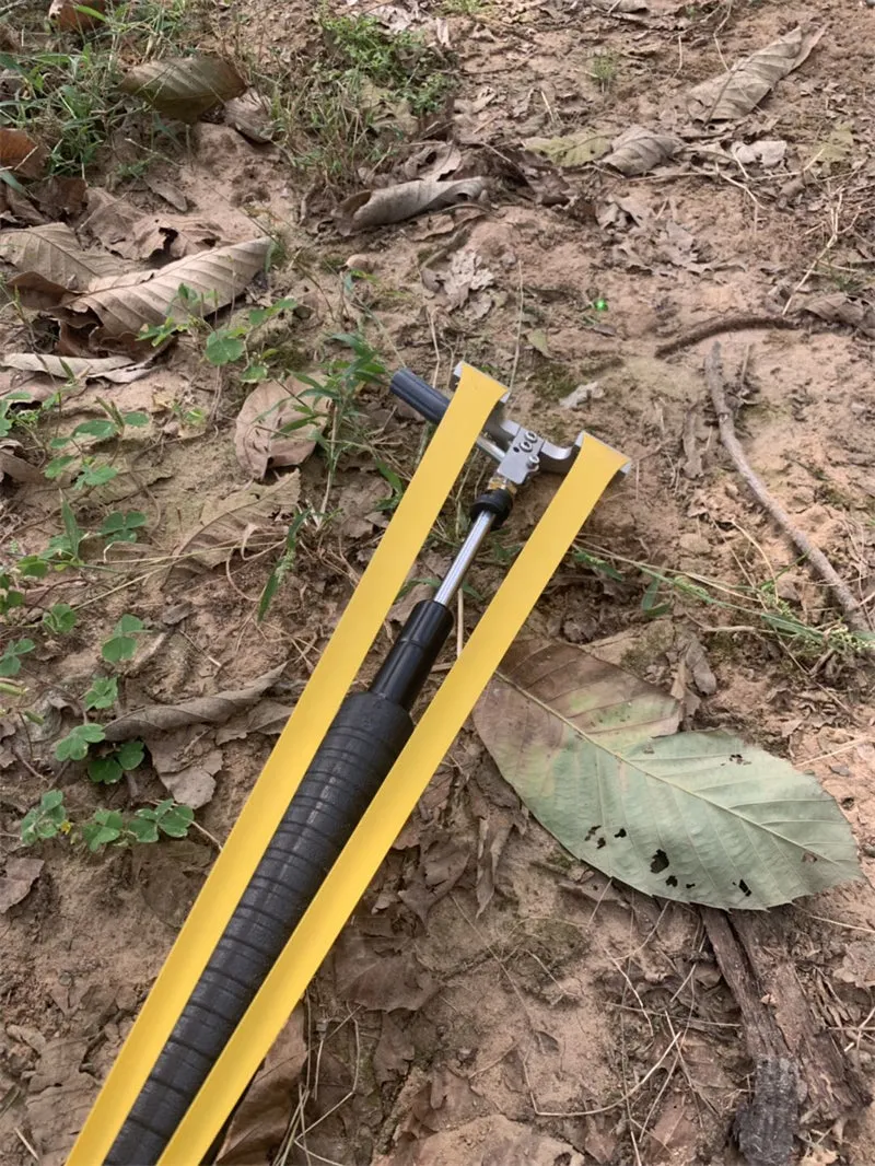 New Hydraulic Automatic Telescopic Slingshot Rifle Shotgun Fishing Outdoor Target Shooting