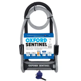 Oxford Sentinel U Lock Duo