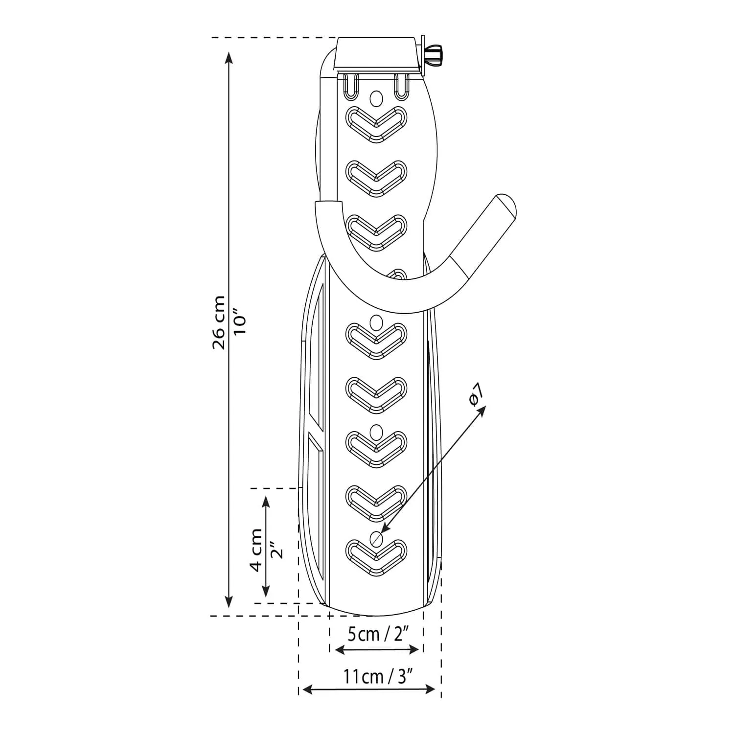 Palram - Canopia | Utility Shed Bike Hook