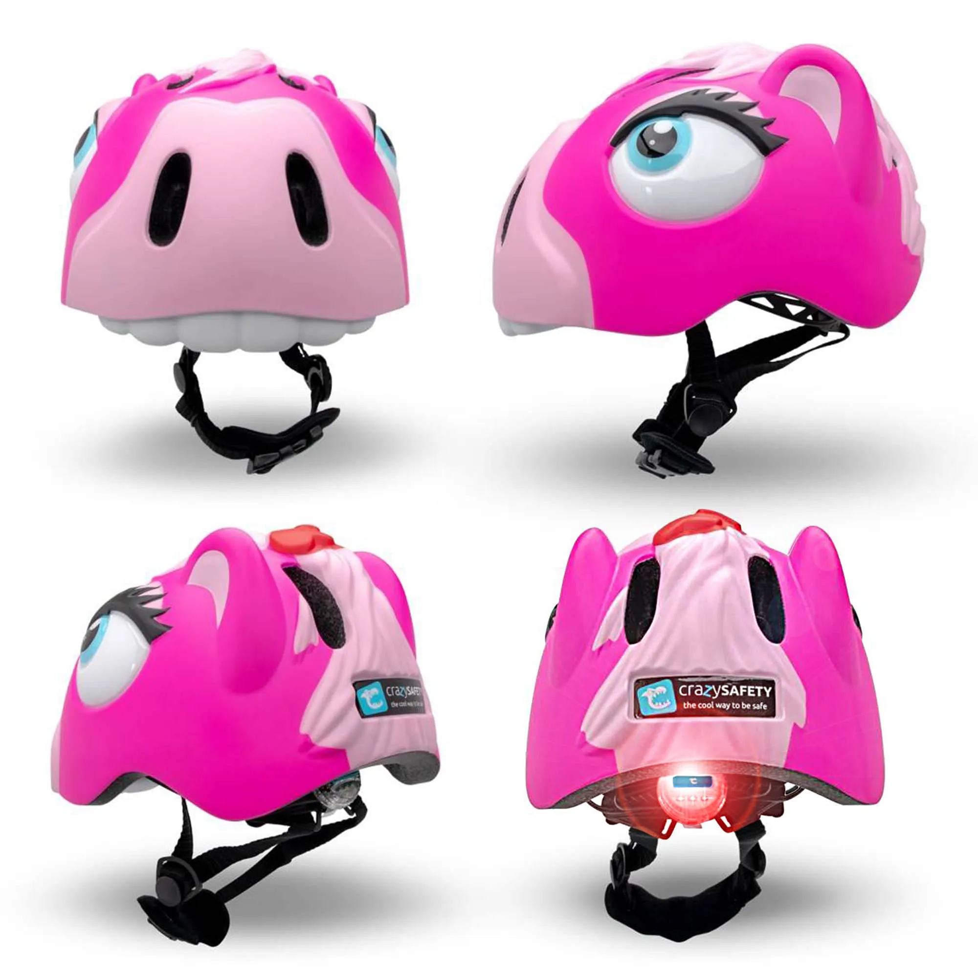 Pony bicycle helmet