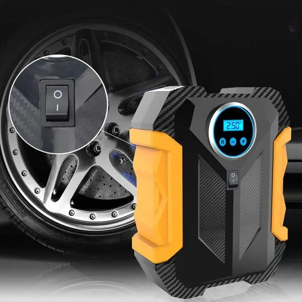 Portable Air Compressor Pump Tire Inflator
