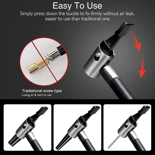 Portable Air Compressor Pump Tire Inflator