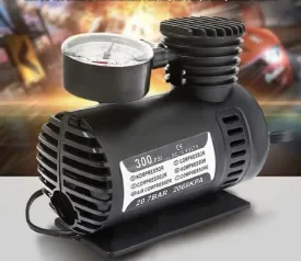 Portable car air compressor pump Tyre Inflator