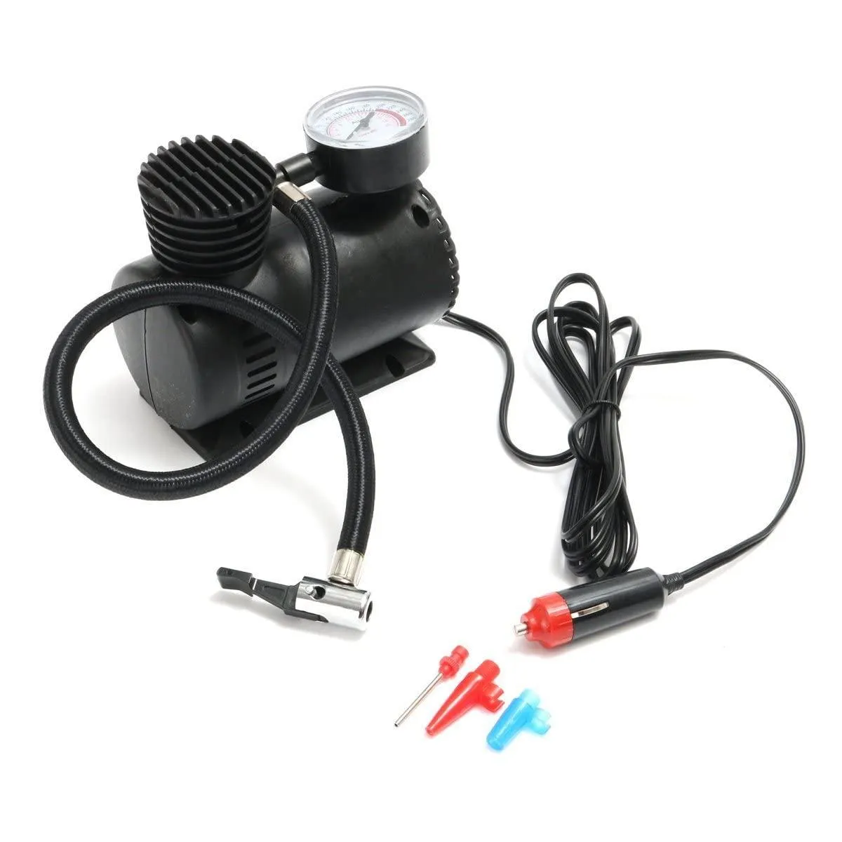 Portable car air compressor pump Tyre Inflator