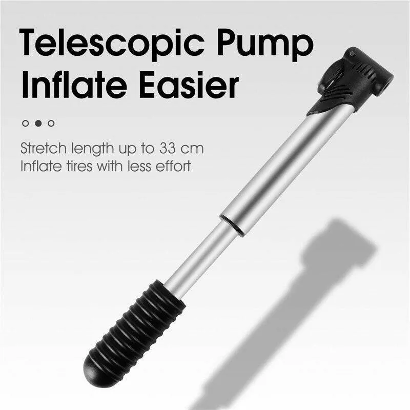 Portable Mini Bicycle Pump Cycling Hand Air Pump Ball Tire Inflator Schrader Presta Valve MTB Road Bike Accessories