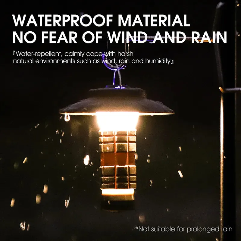 Portable Rechargeable Camping Lantern and LED Flashlight