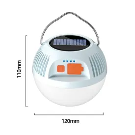 Rechargeable Solar Light Fa-Hk999 White