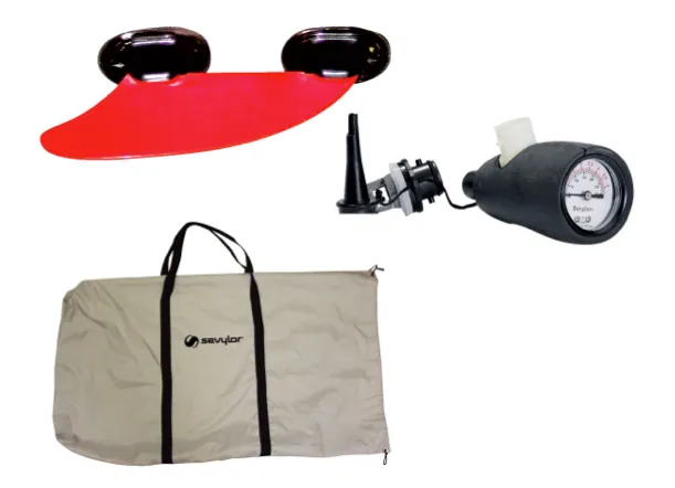 Sevylor Adventure Plus Inflatable Kayak - 2   1 Person with Bravo Paddles & Pump  & 2 x Baltic Canoe Buoyancy Aids - New 2023 Model - In Stock