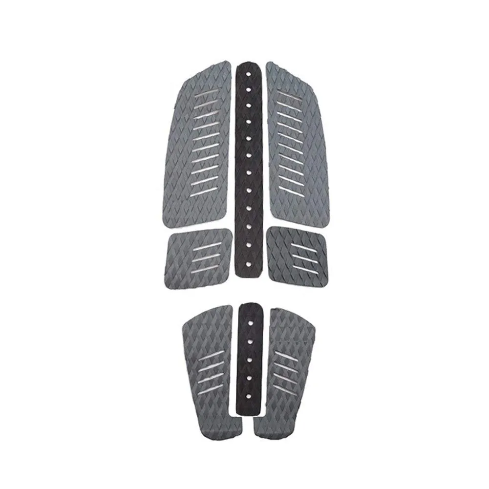 Surf Bag - 8-Piece SUP Eva Surfboard Traction Pad Surf Longboard Pad Anti-Slip with 3M Adhesive Grips for Longboard Stand Up Paddle Board (Color : D)