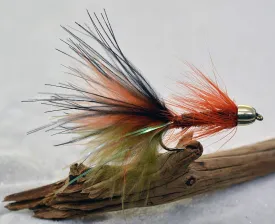 Thin Mint Streamer Fly Fishing Flies - Cone Head - Weighted - Mustad Signature Hooks - 1 Dozen Flies in Hook #6, #8 or Assorted - Trout Flies (Hook #6)