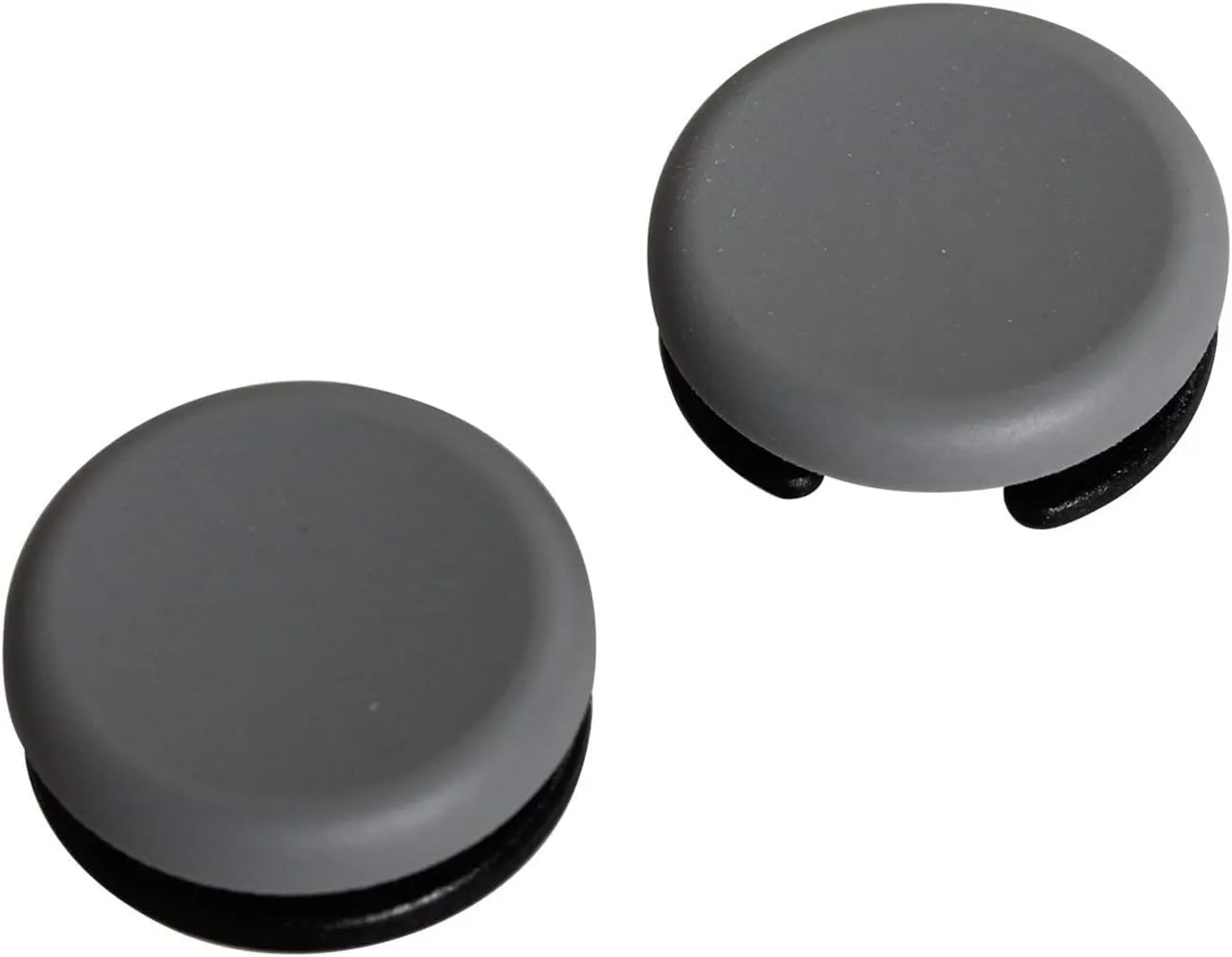 Timorn Analog Stick Cap Circle Pad Replacement 3D Joystick Cover for New 3DS / 3DS / 3DSLL / 3DSXL / 2DS Controller (Dark Gray)