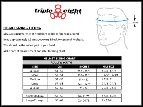 Triple 8 Certified Helmet Standard Purple Gloss L/XL