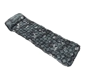 Ultralight Inflatable Camping Sleeping Pad with Pillows - Folding Travel Mat for Hiking & Trekking