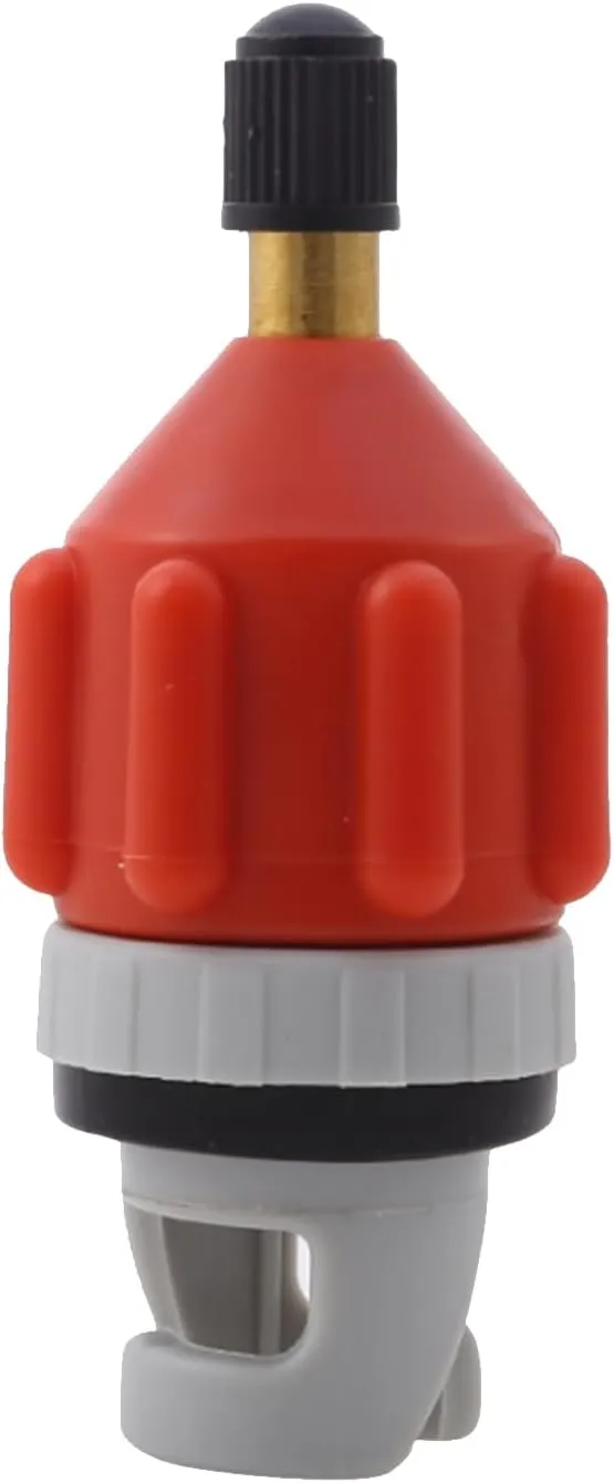 Upgrade Inflatable Stand Up Paddleboard Adaptor Standard Schrader Air For Adapter Pumping For Paddle Board Adapter, Orange