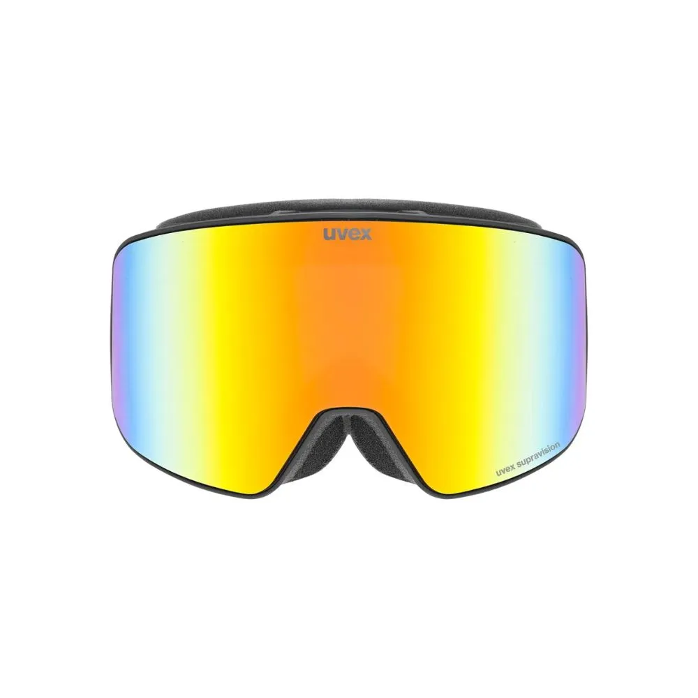 Uvex Pyrit FM Kids OTG Ski Goggles 11-16 years Black Red