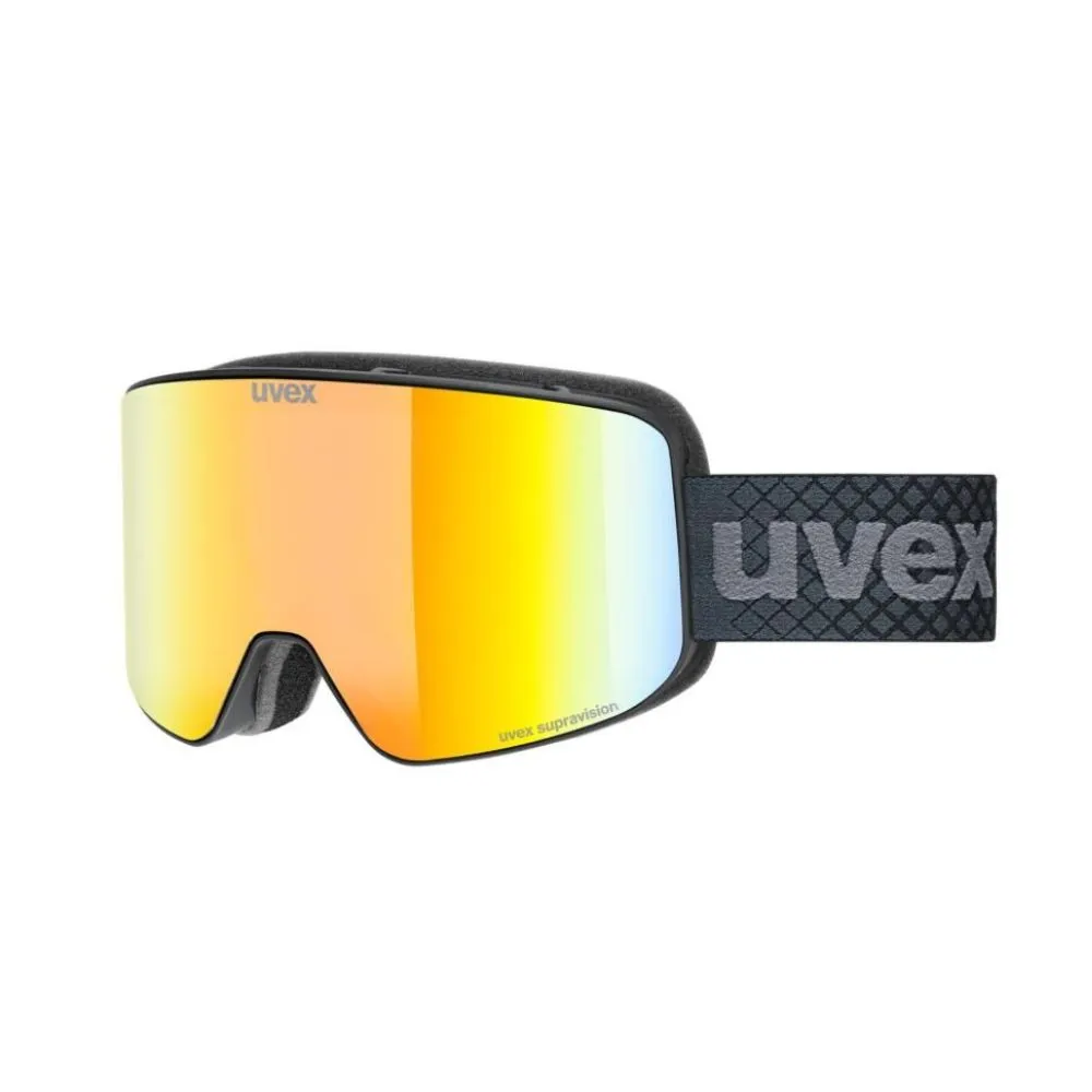 Uvex Pyrit FM Kids OTG Ski Goggles 11-16 years Black Red