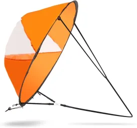 VGEBY Wind, 42inch Kayak Foldable Wind Paddle Fold-able Downwind for Kayaks, Canoes, Inflatable Boats, Paddle Board Boating Supplies Kayak Kayak Wind