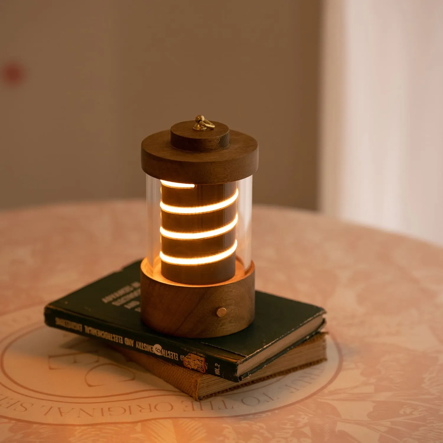 Wooden LED Camping Lantern - Portable Lantern
