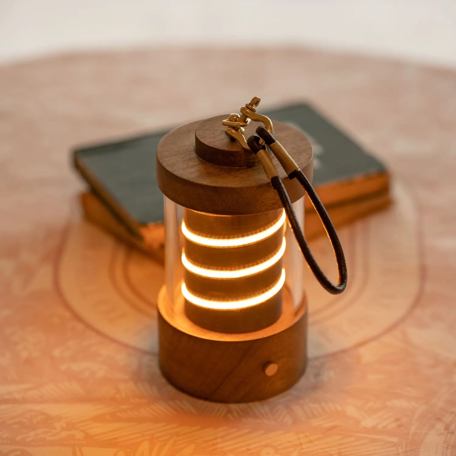 Wooden LED Camping Lantern - Portable Lantern