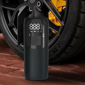 Woowind LP3 Tire Inflator and Mini Bike Pump, Portable Air Compressor for Car, Bike, motorcycle, 150 PSI, Auto Shut-Off